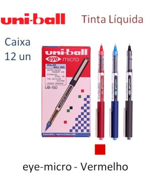 uniball-eye-micro-vermelho-caixa